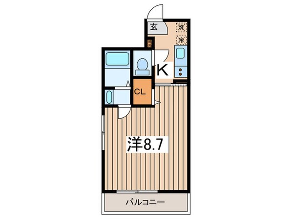 ベイルーム横浜瀬谷の物件間取画像